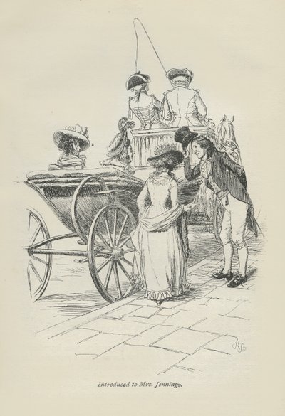 قدم للسيدة جينينغز ، 1896 بواسطة هيو طومسون