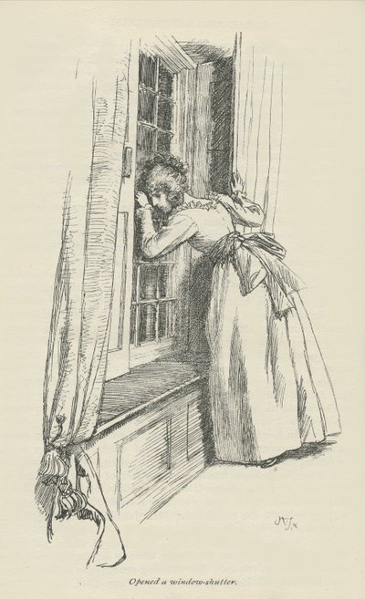 فتح مصراع النافذة ، 1896 بواسطة هيو طومسون