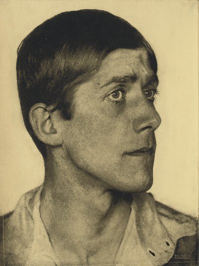صورة لأوسكار كوكوشكا ، 1920. بواسطة هوغو إرفورث