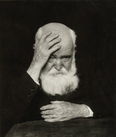 صورة للفنان هانز توما 1839-1924 ، 1920. بواسطة هوغو إرفورث