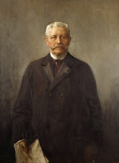 صورة بول فون هيندنبورغ 1847-1934 ، 1926. بواسطة هوغو فوجيل