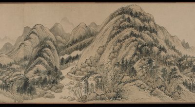 السكن في جبال فوشون بواسطة هوي وانغ