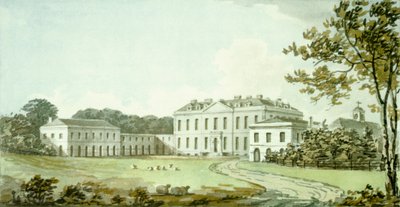الكتاب الأحمر لقاعة شيرينغهام ، c.1812 بواسطة همفري ريبتون
