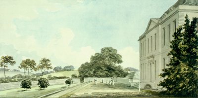 الكتاب الأحمر لقاعة شيرينغهام ، c.1812 بواسطة همفري ريبتون