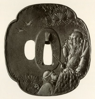 الزوجان القديمان تاكاساجو ، c1800-1820 ، 1910. بواسطة Ichijosai Hirotoshi