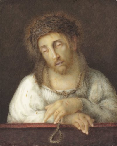 المسيح كرجل أحزان بواسطة إيدا جاكوبا ريجرسمان (منسوبة إلى)