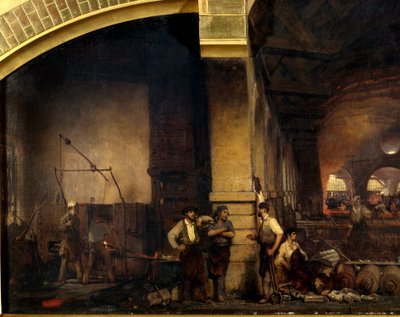 علم المعادن: "" الصياغة الكبرى لتفاصيل فورشامبولت. لوحة لفرانسوا بونهوم (1809-1881) 1839 فورشامبولت. بواسطة إجناس فرانسوا بونهوم