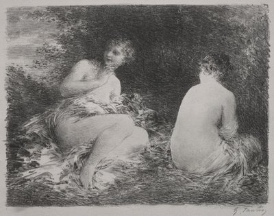 السباحون ، 1899. بواسطة Ignace Henri Jean Fantin Latour