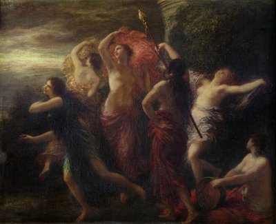 الراقصون ، 1891 بواسطة Ignace Henri Jean Fantin Latour