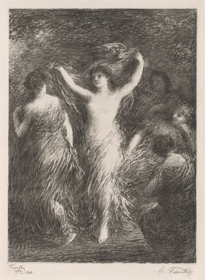 الرقصات ، 1898. بواسطة Ignace Henri Jean Fantin Latour