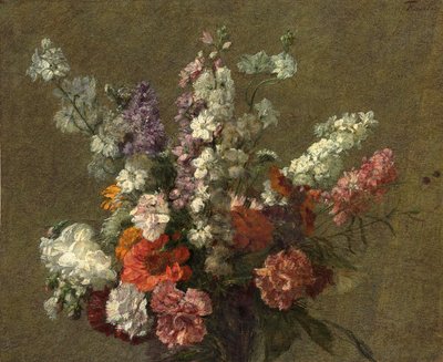 دلفنيوم. قدم لارك ، 1899 بواسطة Ignace Henri Jean Fantin Latour