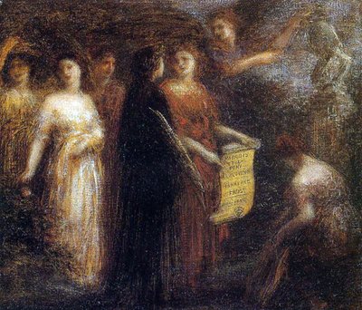 تكريم لروبرت شومان ، c.1893 بواسطة Ignace Henri Jean Fantin Latour