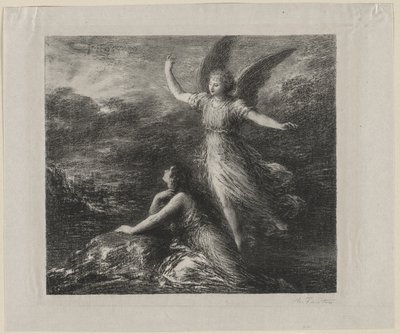 الجنة وبيري ، 1884. بواسطة Ignace Henri Jean Fantin Latour