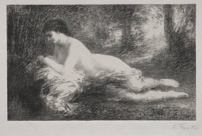 خيالية. بواسطة Ignace Henri Jean Fantin Latour