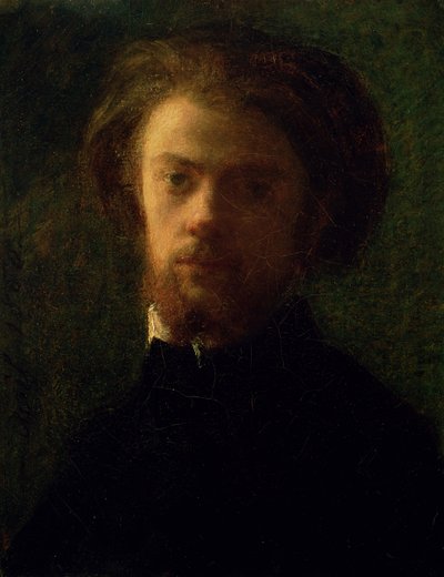 بورتريه ذاتي 1860 بواسطة Ignace Henri Jean Fantin Latour