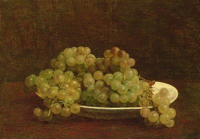 الحياة الساكنة للعنب ، 1890 بواسطة Ignace Henri Jean Fantin Latour