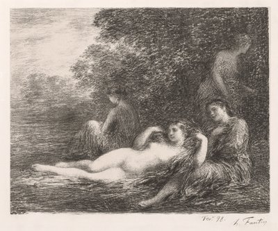 السباحون ، 1898. بواسطة Ignace Henri Jean Fantin Latour