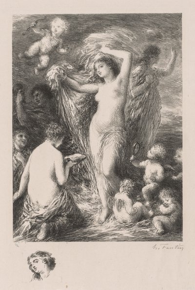فينوس أناديومين 1898. بواسطة Ignace Henri Jean Fantin Latour