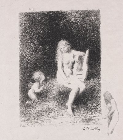 الحادي والعشرون. بواسطة Ignace Henri Jean Fantin Latour