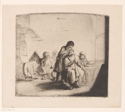 شفاء عيون طوبيا بواسطة إجناس جوزيف دي كلوسين (منسوب إلى)
