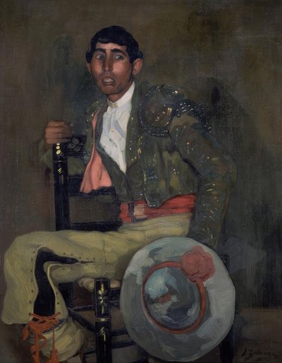 EL PICADOR - XX CENTURY - OLEO - TELA - 137X115 سم بواسطة Ignacio Zuloaga y Zabaleta