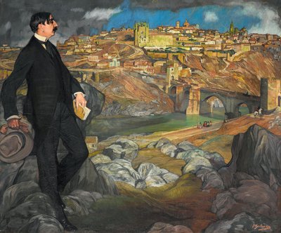 صورة لموريس باريز ، 1913. بواسطة Ignacio Zuloaga y Zabaleta