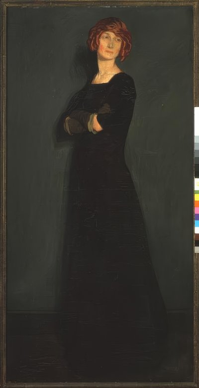صورة مدام مالينوفسكا بواسطة Ignacio Zuloaga y Zabaleta