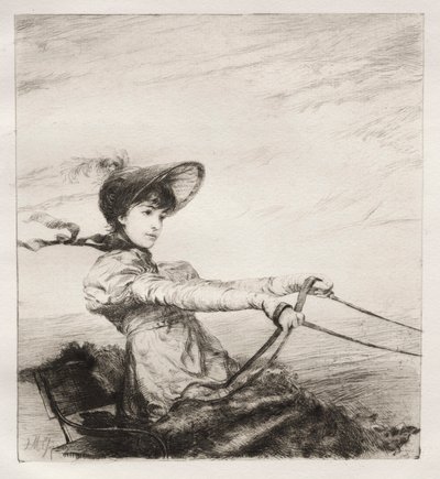 جميل ، 1884. بواسطة Ignaz Marcel Gaugengigl