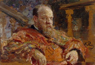 صورة بافيل فيكتوروفيتش ديلاروف 1851-1913 ، 1910 بواسطة ايليا افيموفيتش ريبين