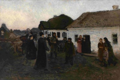 العودة إلى المنزل ، 1876-1877 بواسطة ايليا افيموفيتش ريبين