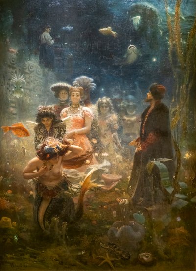 سادكو في المملكة تحت الماء بواسطة Ilya Efimovich Repin