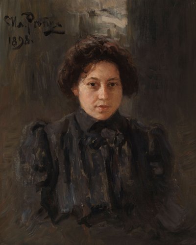 صورة لابنة الفنان ناديجدا ريبينا ، 1898. بواسطة ايليا افيموفيتش ريبين