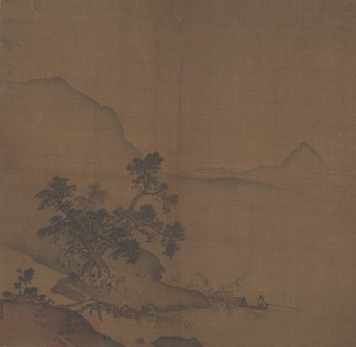 مصب نهر Xiantang ، حوالي 1200. بواسطة بأسلوب شيا غوي