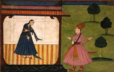 52.4 بطلة الحزن المنكوبة ، من 'Rasamanjari' ، منسوبة إلى Golu ، ابن Devidasa ، الفنان في Basohli Court ، Nurpur ، Pahari School بواسطة المدرسة الهندية