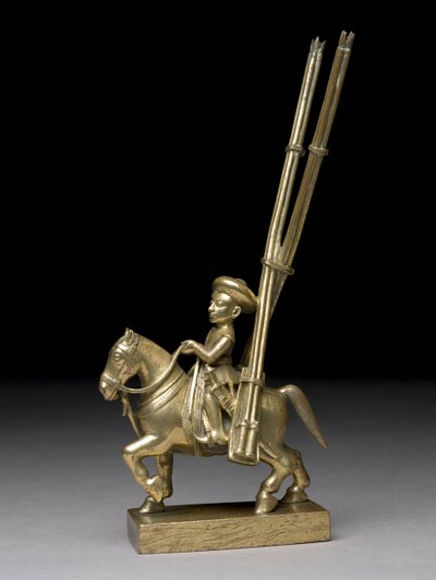 محارب مركب مع قاذفات صواريخ ، هندي ، c.1795 (نحاسي) بواسطة المدرسة الهندية
