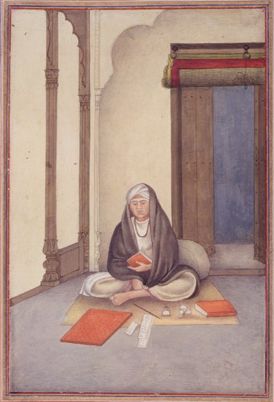 أضف 27255 صفحة 106 ف منجم ، من "تشريح الأقمام" جمعها العقيد جيمس سكينر (1778-1841) 1825 (غواش على ورق) بواسطة المدرسة الهندية