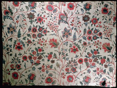 المنسوجات الزخرفية ، 1725-50 بواسطة المدرسة الهندية