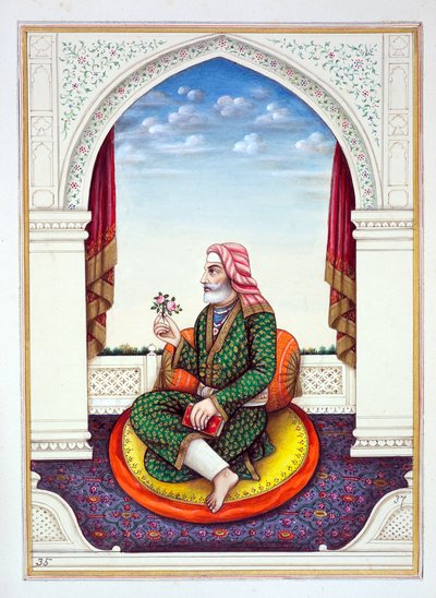 Dewan Sawan Mal (Multanwala) ، من مملكة البنجاب ، حكامها ورؤساءها ، المجلد الثاني ، مجلد من 30 دراسة مائية بالألوان المائية لفنان هندي غير معروف ، c.1840 (مرحاض على ورق) بواسطة المدرسة الهندية