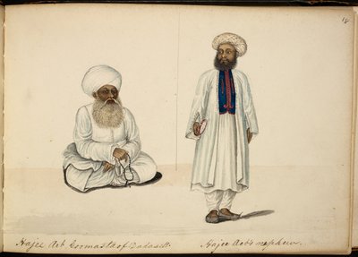 الحاج أيوب جوماستا من داداسيت ؛ ابن أخيه بواسطة المدرسة الهندية