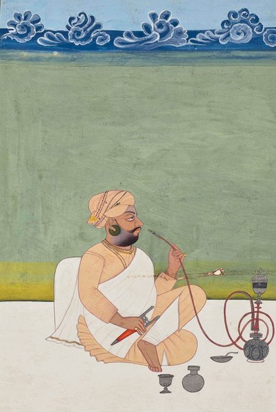 صورة لخانفاتا يوغي ، c.1800 بواسطة المدرسة الهندية