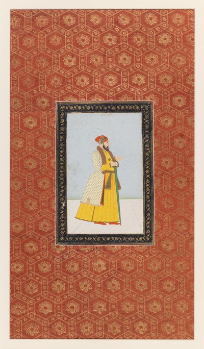 قمر الدين خان ، 1875-1900 (مرحاض غير شفاف وذهب على ورق) بواسطة المدرسة الهندية