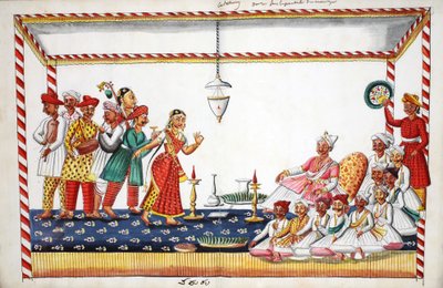 مراسم الزفاف (مرحاض على ورق) (انظر أيضًا 908429) بواسطة المدرسة الهندية