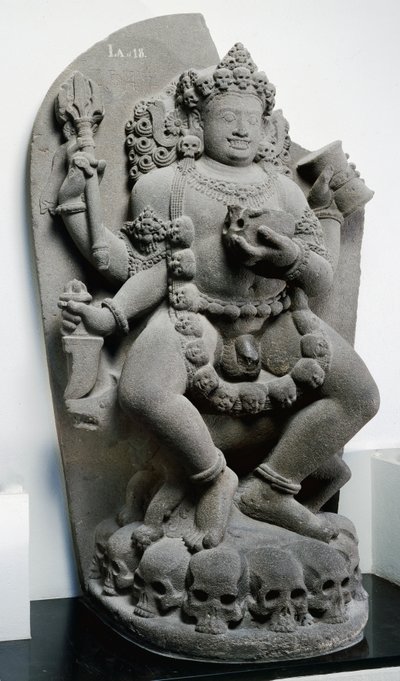 Bhairava ، c.1300 (أنديسايت) بواسطة المدرسة الاندونيسية