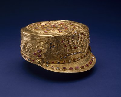 كينغز كراون ، بوليلينج ريجينسي ، بالي ، c1890 (ذهب ، ياقوت ، سافير ، ماس ، نحاس) بواسطة المدرسة الاندونيسية