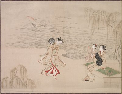 الجمال في شاطئ البحر ، ج. 1765-1792. بواسطة إيبيتسوساي بانشو