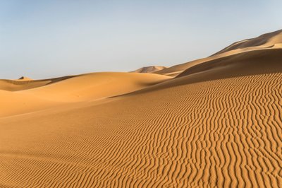 الكثبان الرملية في منطقة عرق الشبي في جنوب شرق المغرب، 2014 (صورة) بواسطة ايرا بلوك