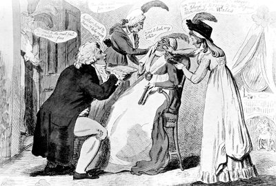 غسل بلاكامور ، 1795. بواسطة إسحاق كروكشانك