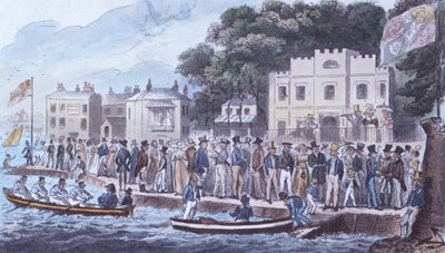 النزهة في كاوز ، 1825 بواسطة إسحاق روبرت كروكشانك