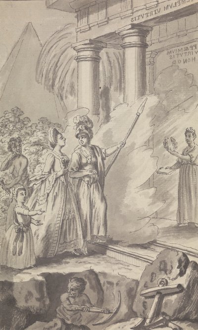 رسم توضيحي دوري / مسرحي غير محدد بواسطة Isaac Taylor