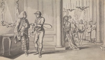 رسم توضيحي دوري / مسرحي غير محدد بواسطة إسحاق تايلور